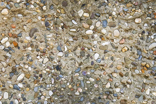 Mosaico pedra parede fundo textura — Fotografia de Stock