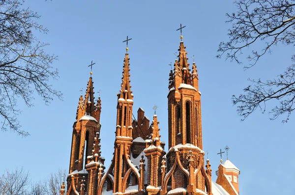 Kerk in vilnius — Stockfoto