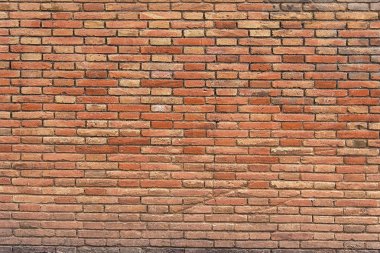 Eski kırmızı tuğla duvar arkaplan dokusu