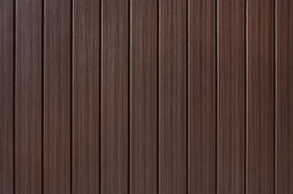 Vieille texture de fond de clôture en bois brun foncé — Photo