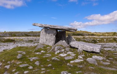 Burren, İrlanda Poulnabrone dolmen