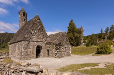 Saint Kevin'ın Kilisesi Glendalough, İrlanda