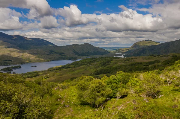 Iveragh Yarımadası İrlanda'nın görünümü