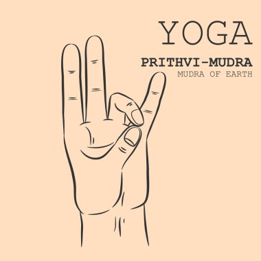 Yoga mudra ver. Prithvi-Mudra
