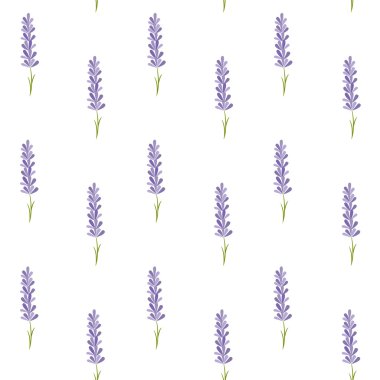 Lavanta ile Seamless modeli.