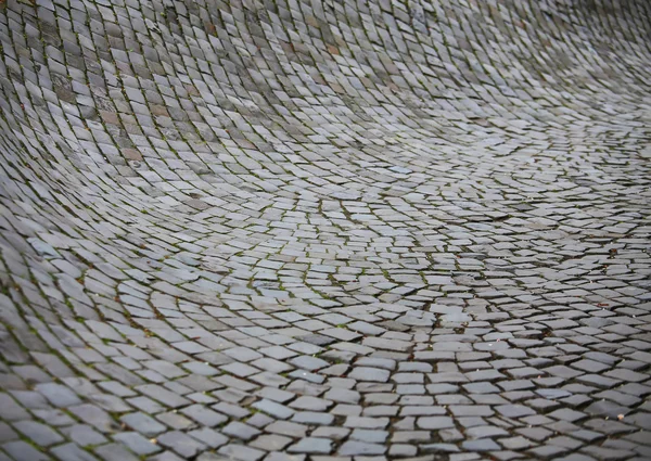 Piedra de pavimentación de cerca, fondo texturizado . — Foto de Stock