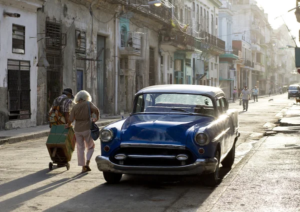 Straten van Havana Vieja — Stockfoto