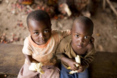 Bagyeli Pygmies from Cameroon clipart