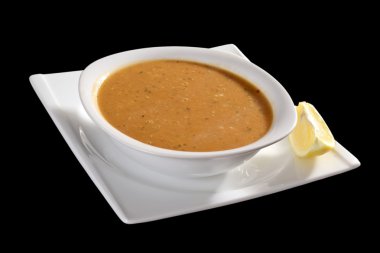 Sıcak mercimek çorbası