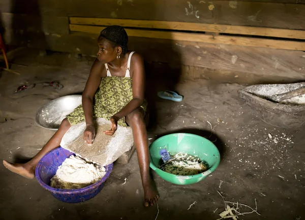 Bagyeli Pygmies from Cameroon — Stock Photo, Image