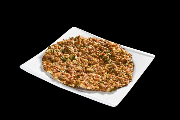 Turecká Pizza Lahmacun — Stock fotografie