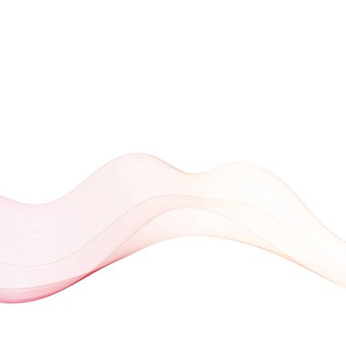 Beyaz arkaplanda pembe ışık dalgaları