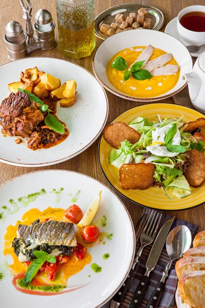 Brunch seçim gıda yemek yeme kavramı seçenekleri