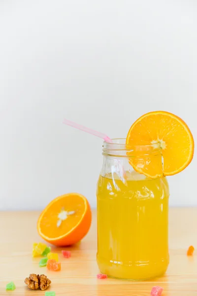 The orange juice — Stock Photo, Image