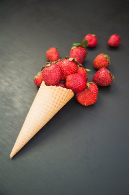 bir gözleme Kupası çilek