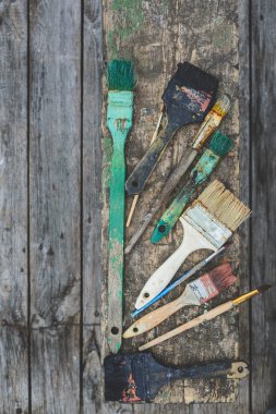 eski Boya fırçaları