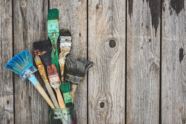 eski Boya fırçaları