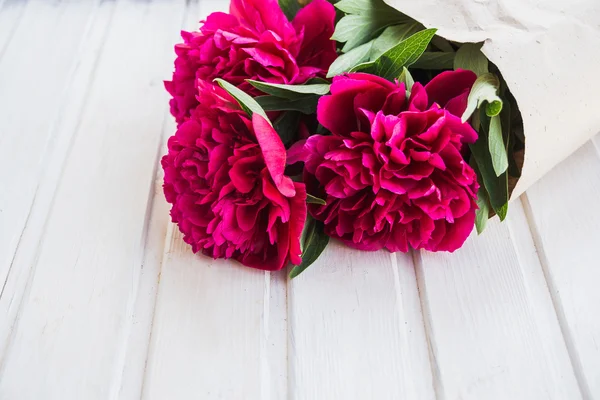 Bouquet of peonies — Stock Photo, Image