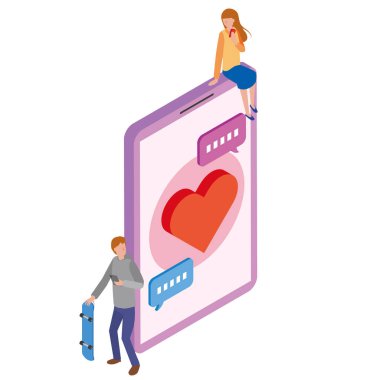 Uygulama resim illüstrasyonu eşleştiriliyor