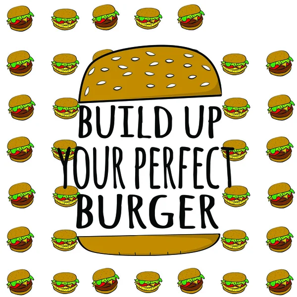 Δημιουργία τέλειο burger σας 2 — Φωτογραφία Αρχείου