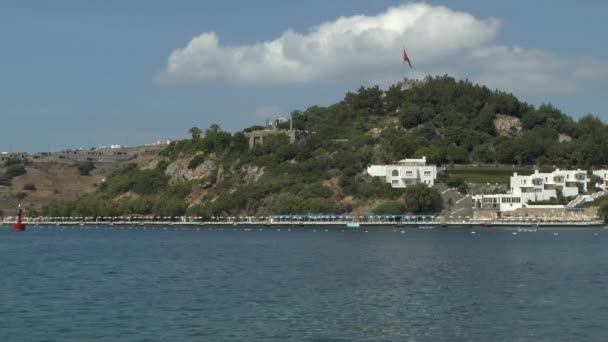 Côte de villégiature de Turquie . — Video