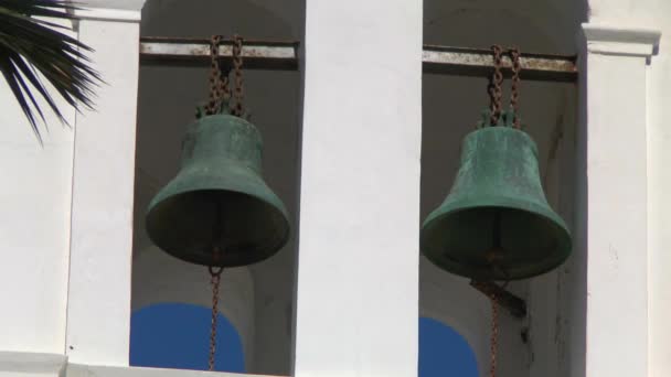 The bells of the Christian church. — Stock Video