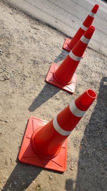 Yol inşaatında yol işaretleri, yeni otoyol inşaatı