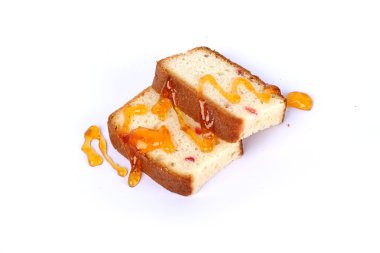 kurutulmuş meyve kek, pasta, kek, kek, turuncu pasta bar dilimlenmiş meyve dilimlenmiş