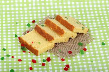 kurutulmuş meyve kek, pasta, kek, pasta bar dilimlenmiş meyve dilimlenmiş