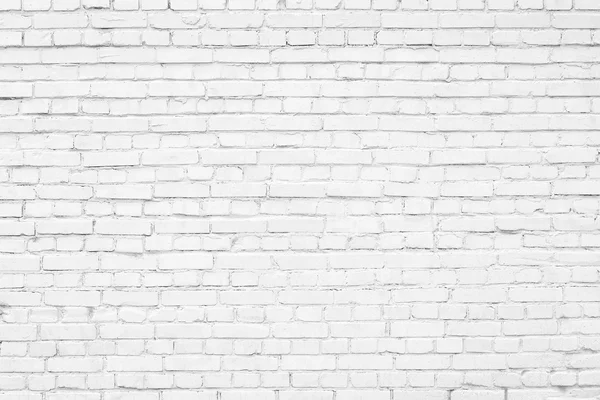 흰 벽돌 벽 배경 — 스톡 사진