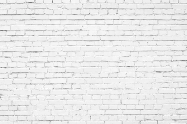 White brick wall background — Stock Photo, Image