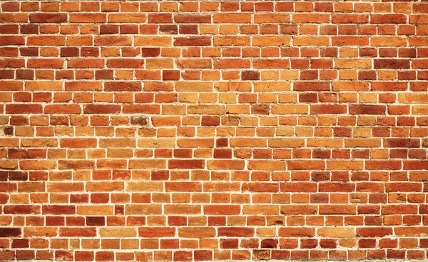 Red brick wall texture background — Stock Photo, Image