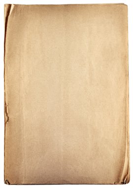 Beyaz arka plan üzerinde izole eski vintage kağıtları yığını
