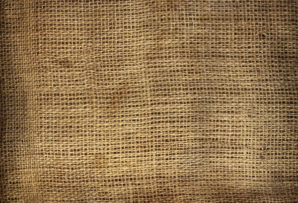 Old Brown Burlap Texture Background — Stock Photo, Image