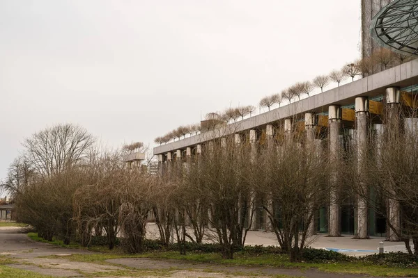 Arquitetura Moderna Casa Ópera Moderna Europa Estrutura Metálica Fachada Vidro — Fotografia de Stock