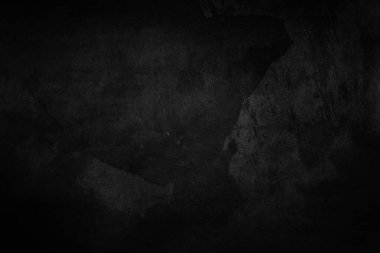 Siyah grunge beton dokusunu çatlattı. Geçmişi. Dokular.