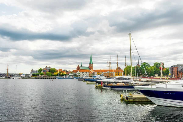 Helsingor Dänemark Juli 2019 Schöne Draufsicht Auf Die Architektur Der — Stockfoto