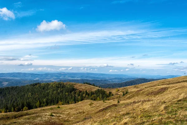 Prachtig Berglandschap Karpaten Oekraïne Uitzicht Vanaf Berg Zakhar Berkut Reizen — Stockfoto