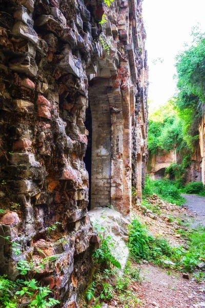 Fort Tarakanov Opuštěné Zničené Obranné Struktury Ukrajina Rovenská Oblast Památky — Stock fotografie