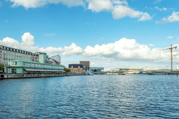 Bellissimi Edifici Storici Sulla Riva Del Canale Copenaghen Danimarca Architettura — Foto Stock