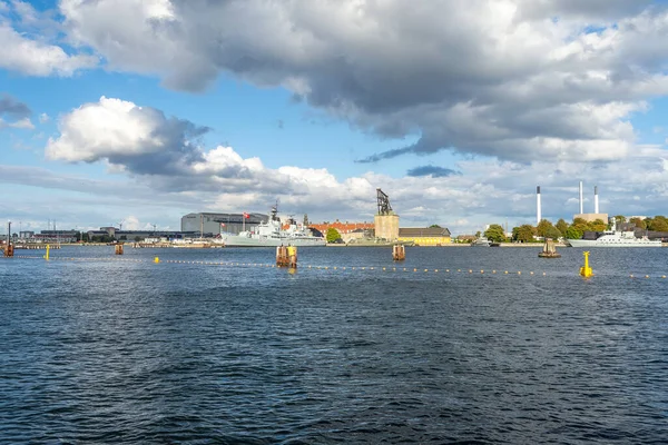 哥本哈根 2021年丹麦皇家海事博物馆的水上美景 小夜叉旅行次数 — 图库照片