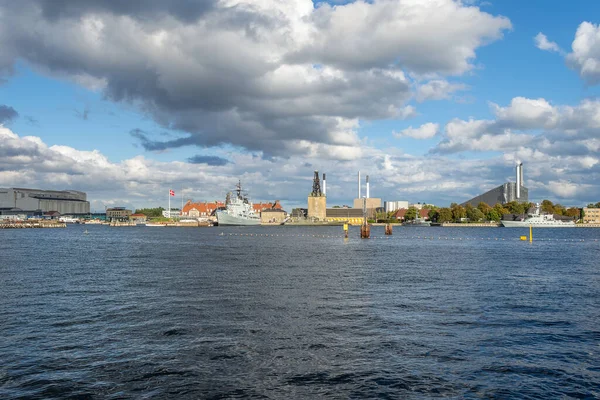 哥本哈根 2021年丹麦皇家海事博物馆的水上美景 小夜叉旅行次数 — 图库照片