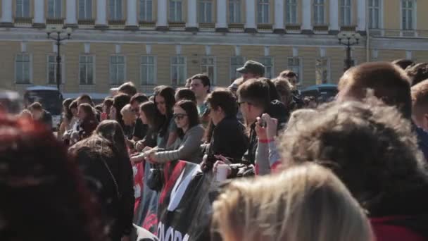 SAINT-PETERSBURG, Russia. Le competizioni nel powerlifting tra le donne . — Video Stock