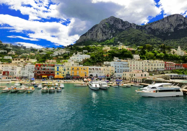 Capri Una Isla Mar Tirreno Cerca Nápoles —  Fotos de Stock