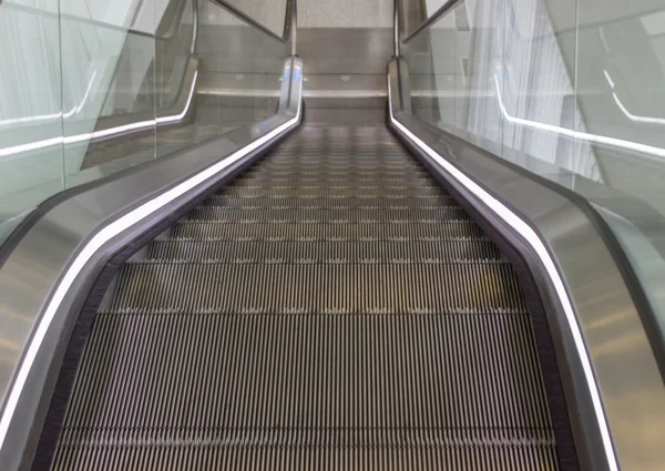 Empty escalator stairs — Stock Photo, Image