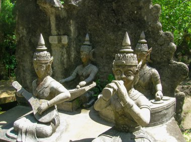 Tanım sihirli Buda Bahçe, Koh Samui Adası