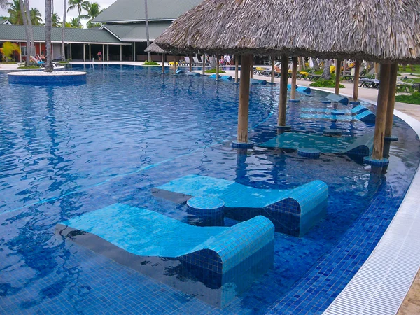 Punta Cana Dominican Republic February 2013 Ordinary Tourists Resting Barcelo — Stock Photo, Image