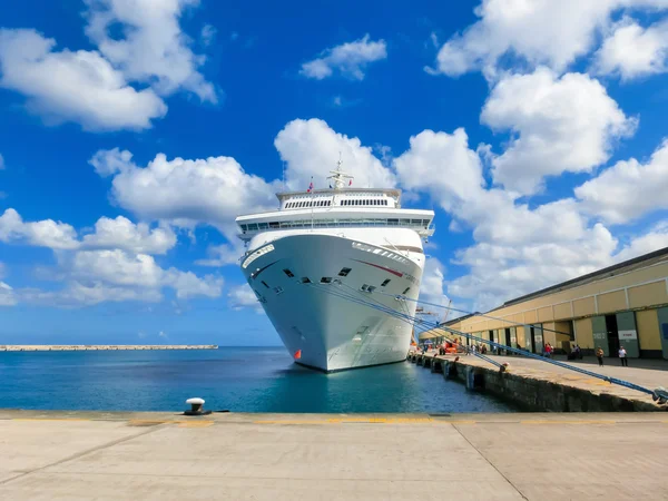 Barbados Barbados Maio 2016 Carnival Cruise Ship Fascination Dock Ela — Fotografia de Stock