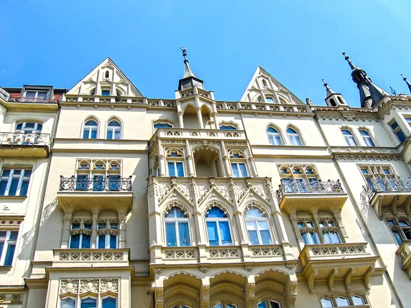 Hus för Prag, Tjeckien. Gamla stan — Stockfoto