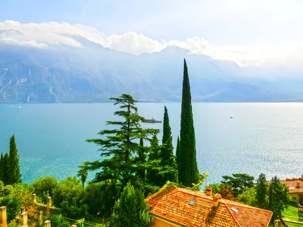 Altas Montañas Lago Garda Italia Europa — Foto de Stock